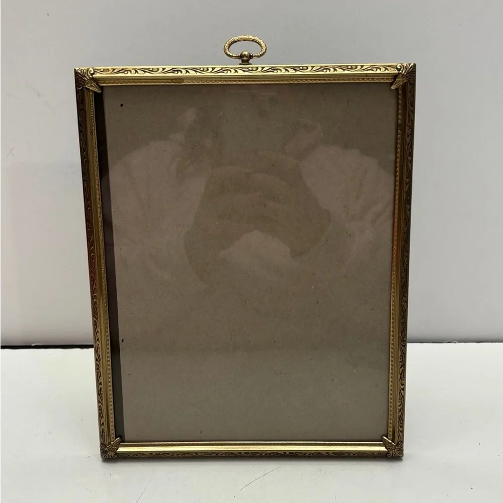Vintage Gold Ornate Picture Frame Wall Hanging Antique Style Decor 10 x 8